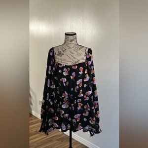 Ava Viv Floral Top size 4X Viv Floral Top size 4X